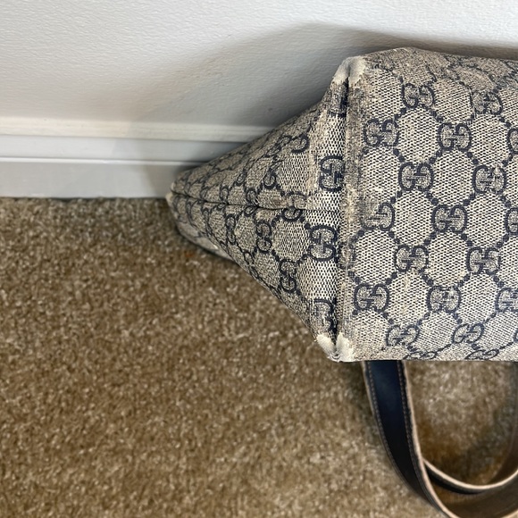 Gucci Tote Bag Navy MG - Picture 11 of 16